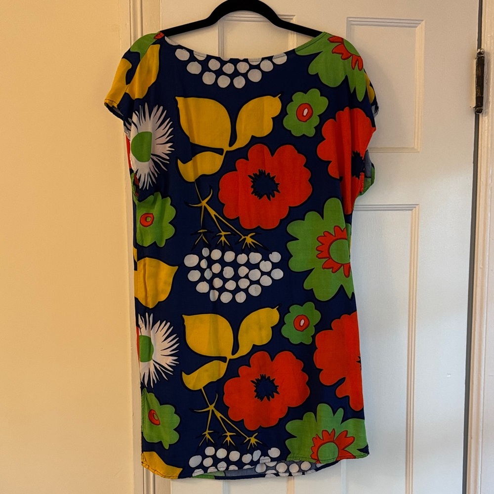Colorful Floral Women's Mini Dress